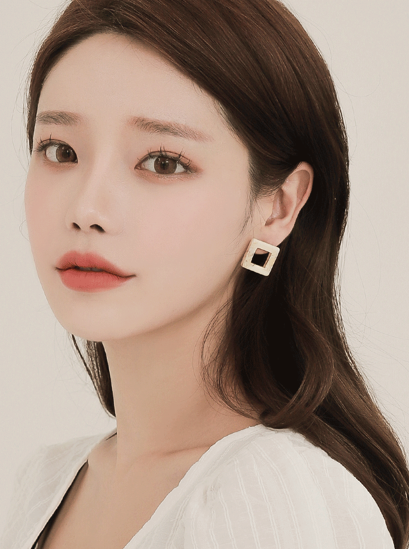 marble earring 005