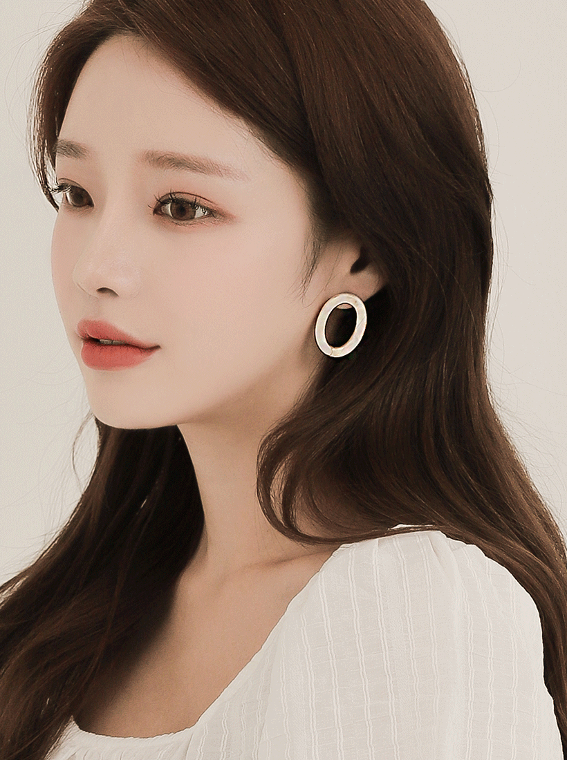 marble earring 003