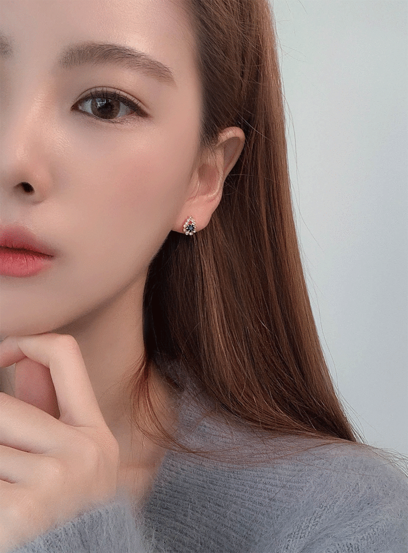 twinkle cubic earring
