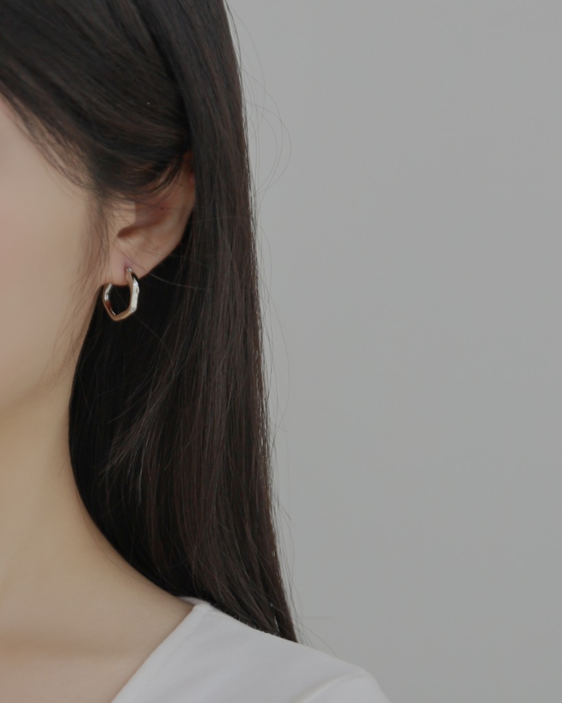 lump ring earring
